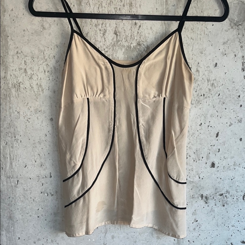Elegant Cream Camisole Top